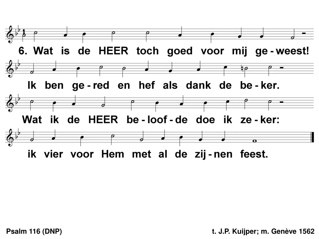 psalm 116 dnp 5