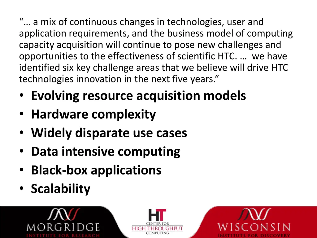 a mix of continuous changes in technologies user