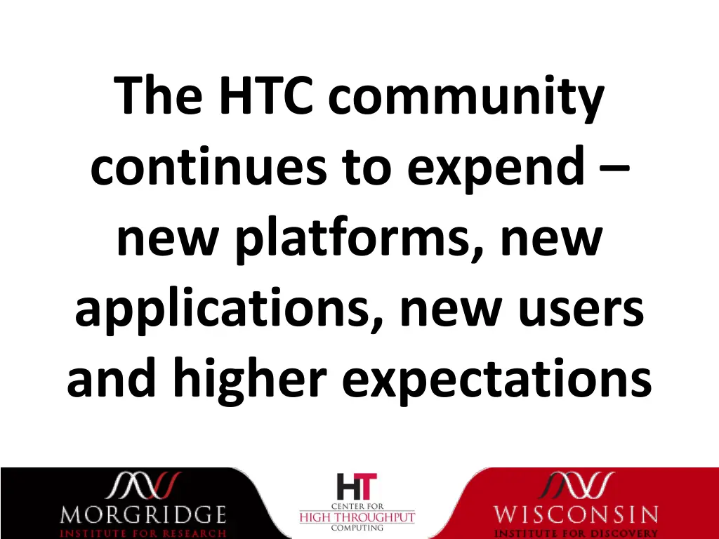the htc community continues to expend