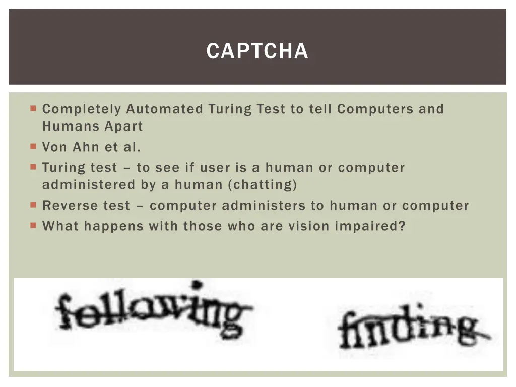 captcha