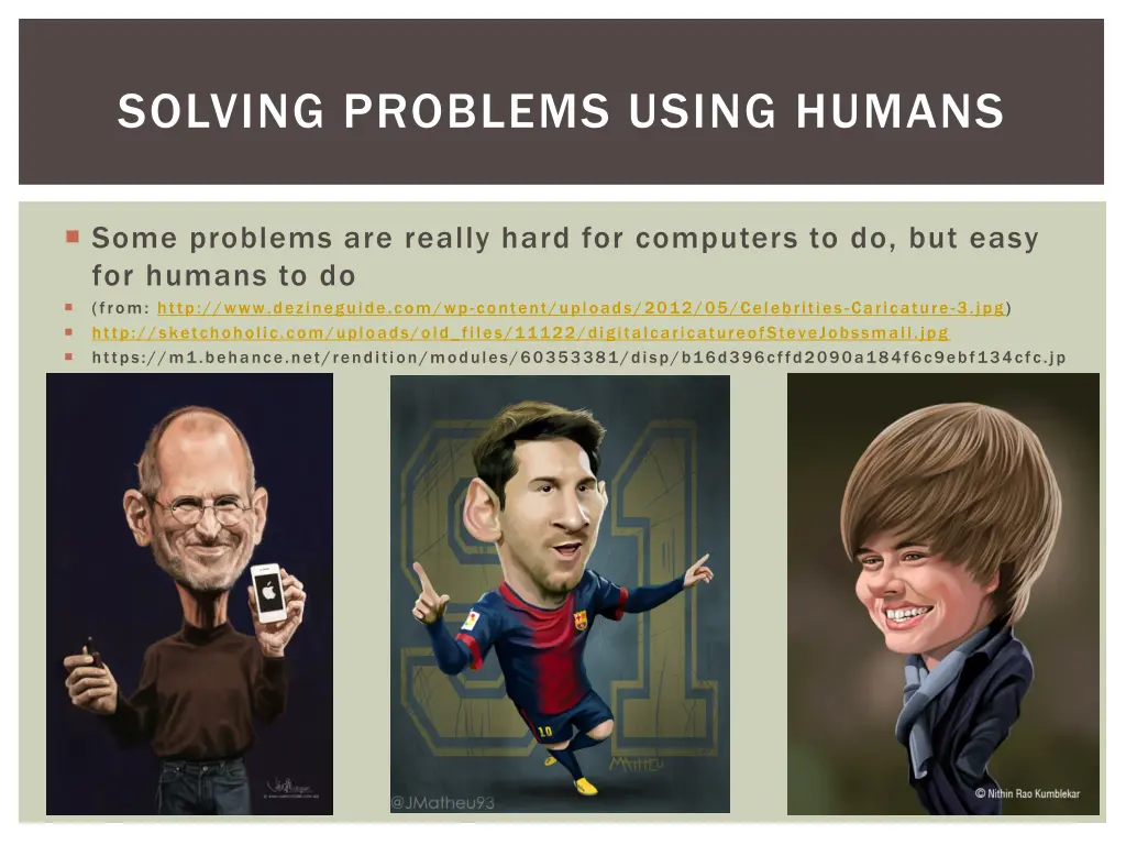 solving problems using humans 1