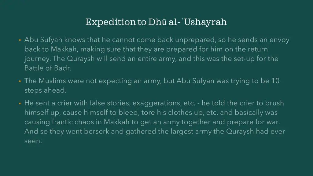 expedition to dh al ushayrah 1