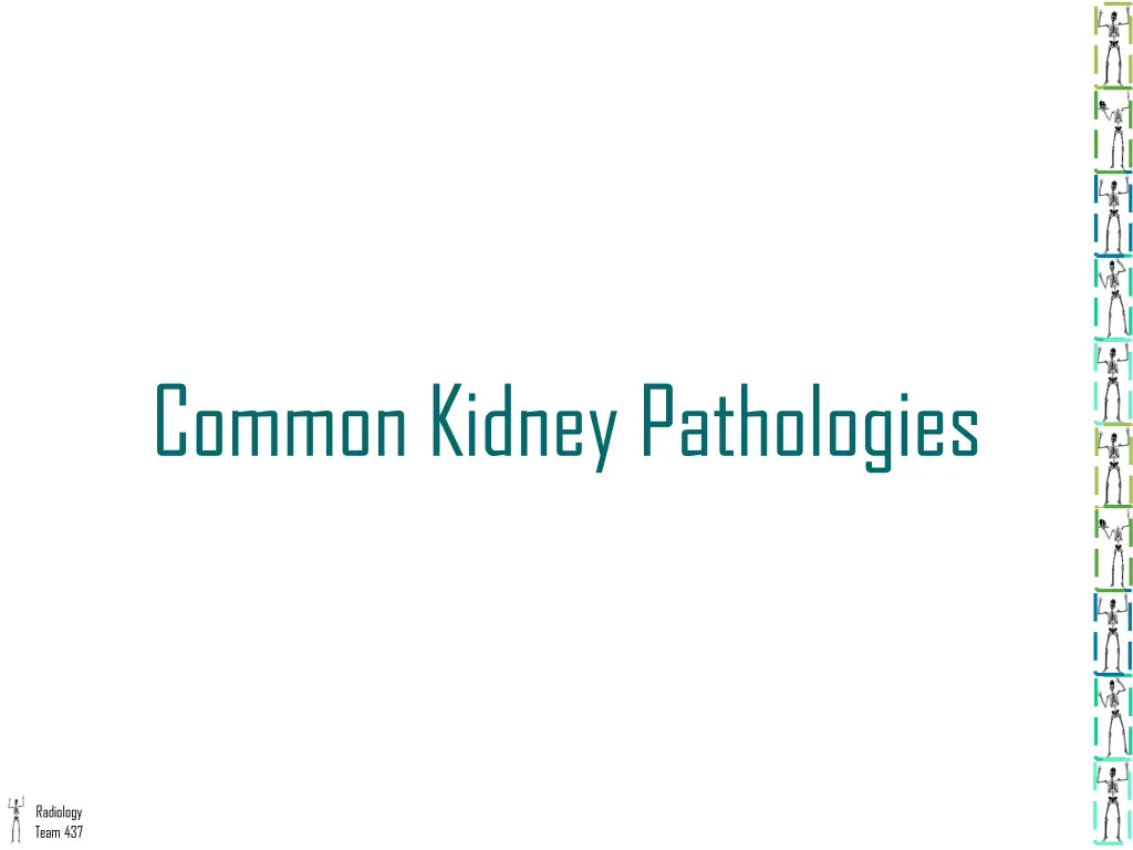 common kidney pathologies