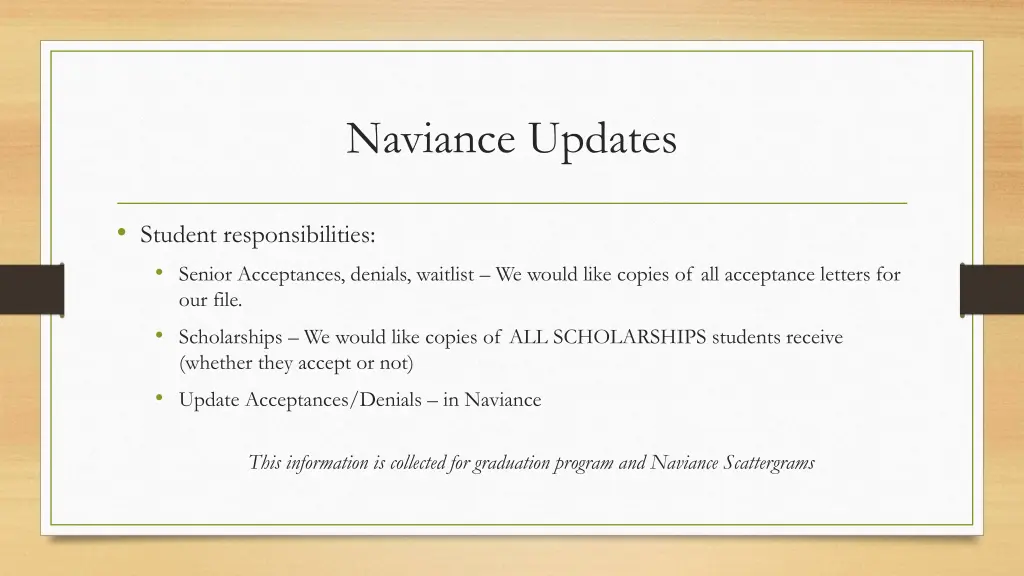 naviance updates