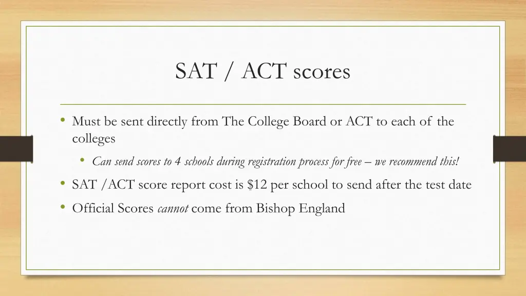 sat act scores