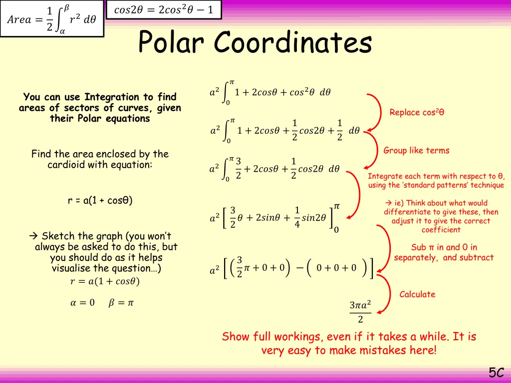 2 2 2 1 polar coordinates 1