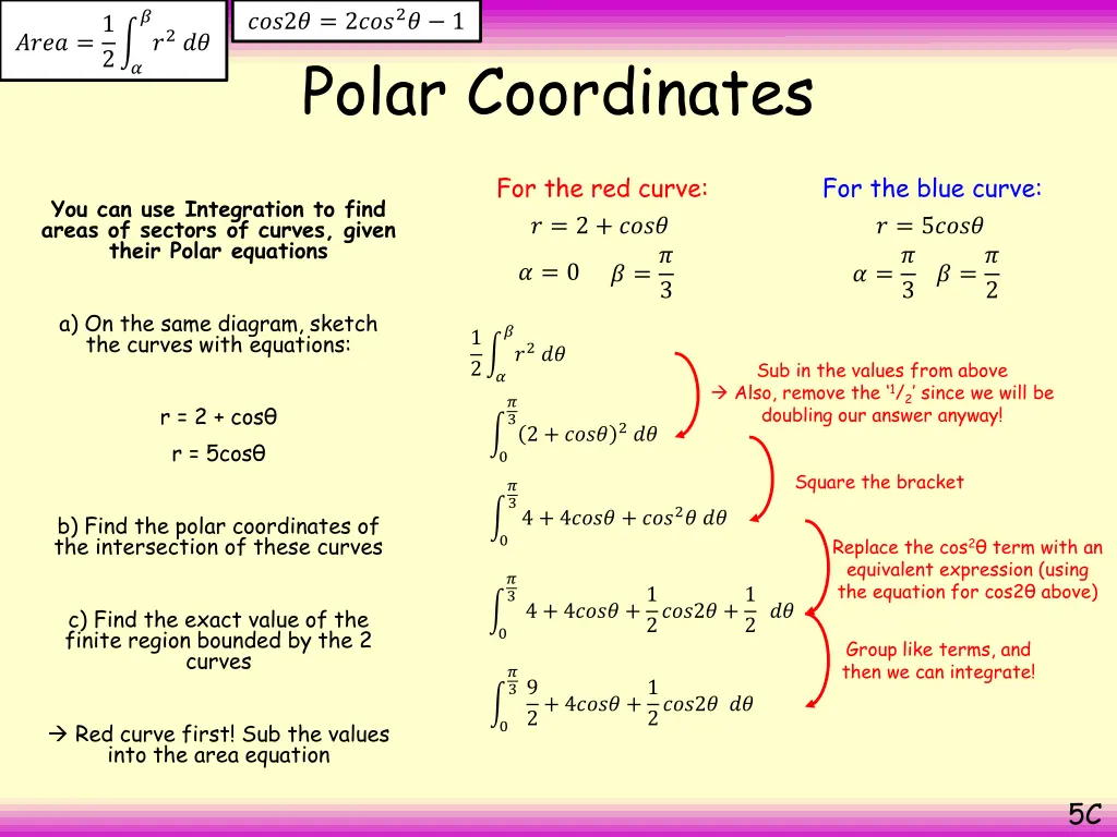 2 2 2 1 polar coordinates 2