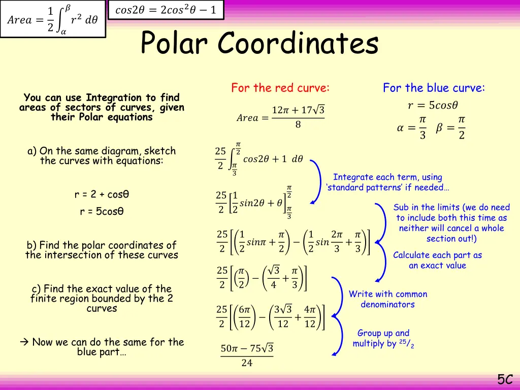 2 2 2 1 polar coordinates 5