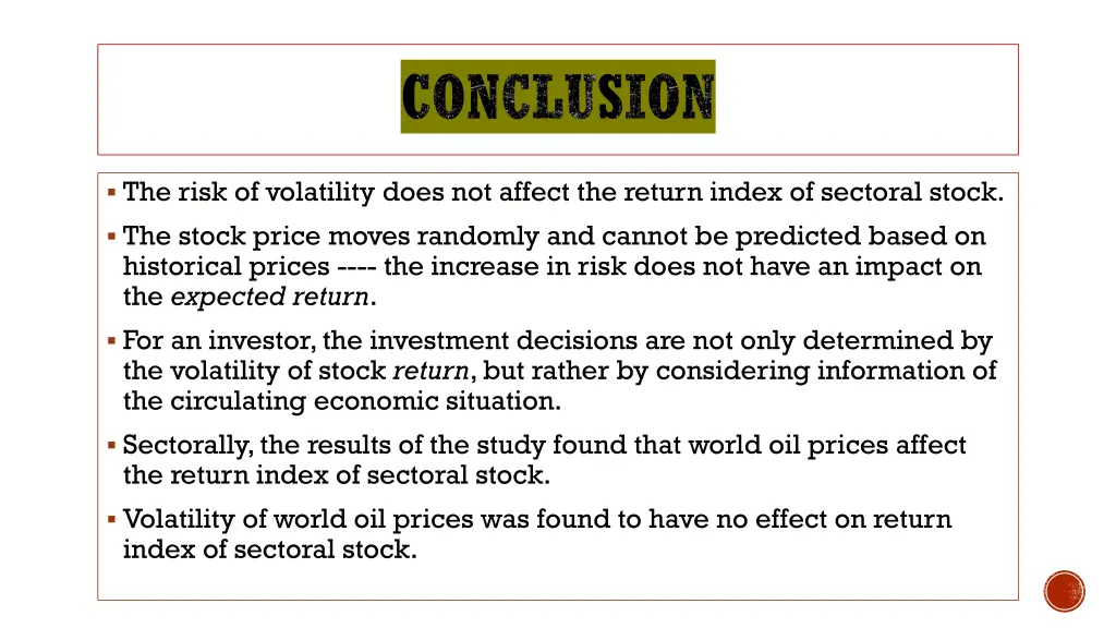 conclusion