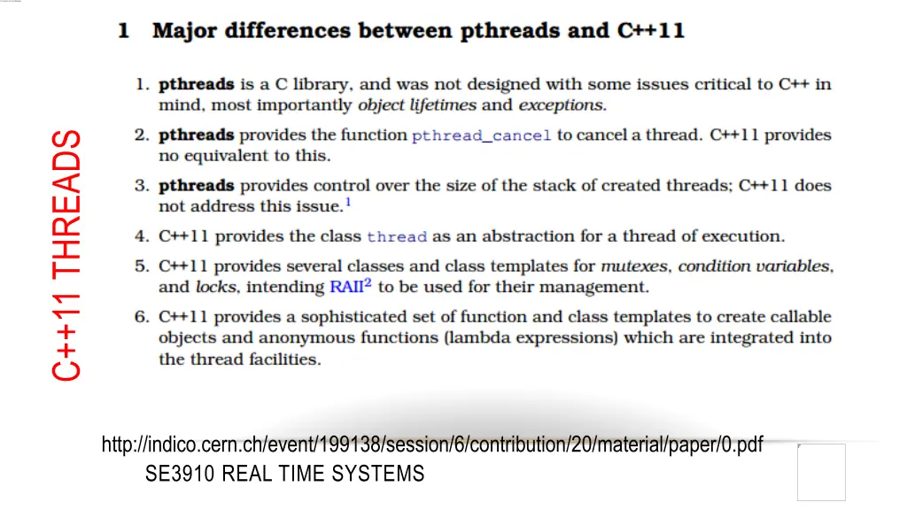 c 11 threads