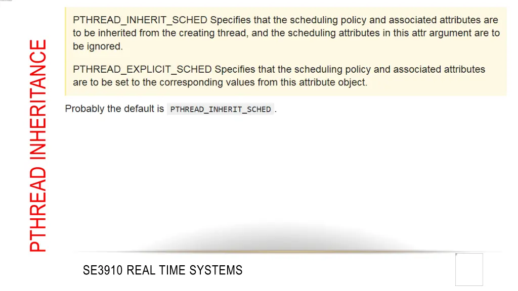 pthread inheritance