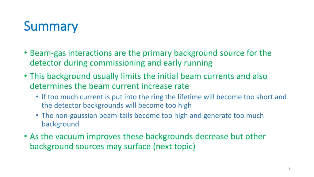 summary summary