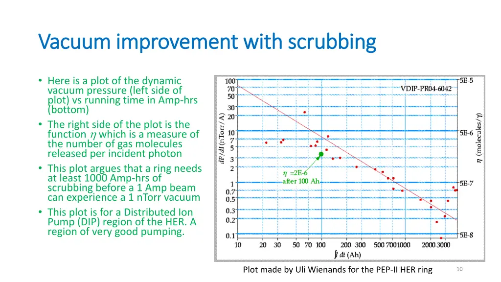 vacuum improvement with scrubbing vacuum