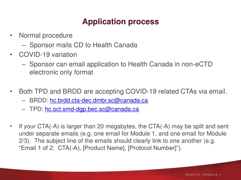 application process 1