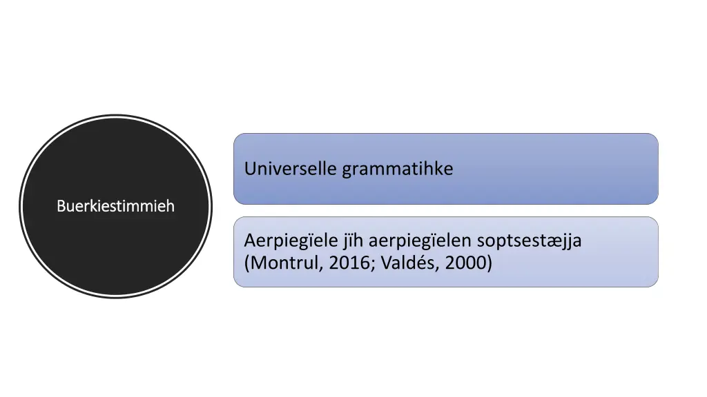 universelle grammatihke