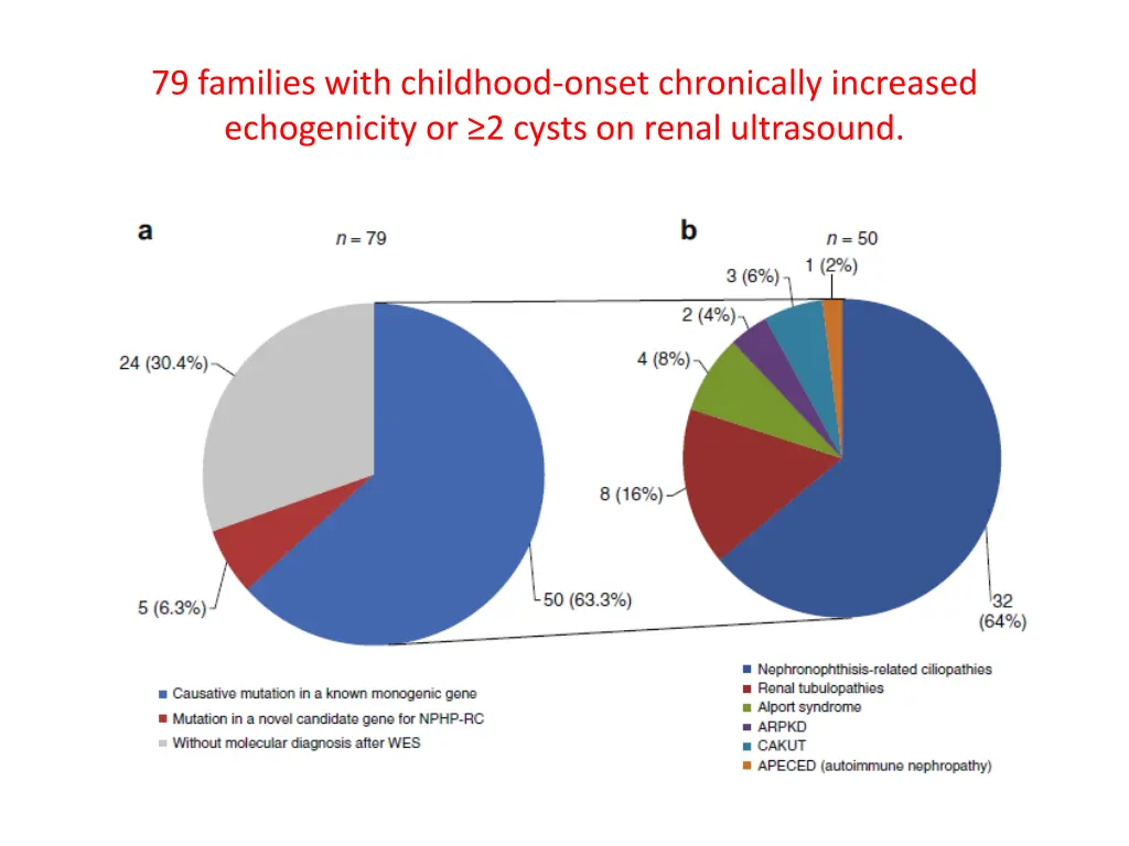 79 families with childhood onset chronically
