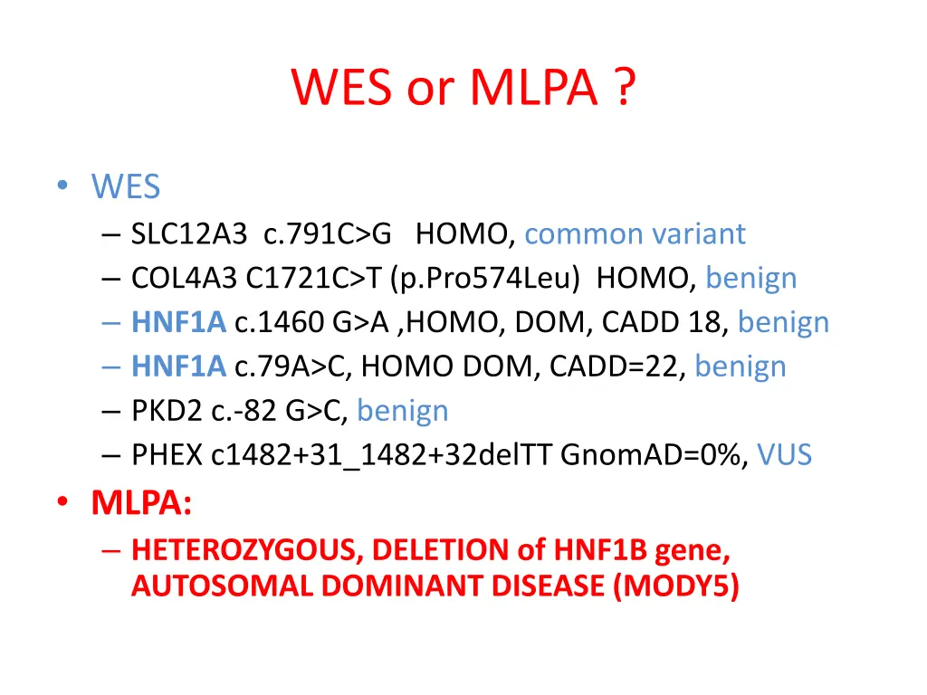 wes or mlpa