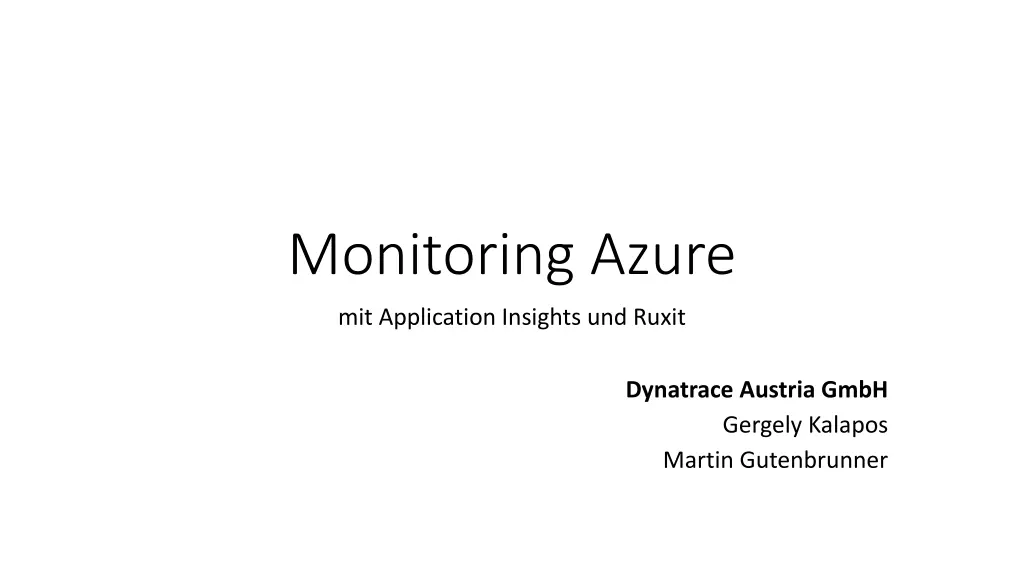 monitoring azure