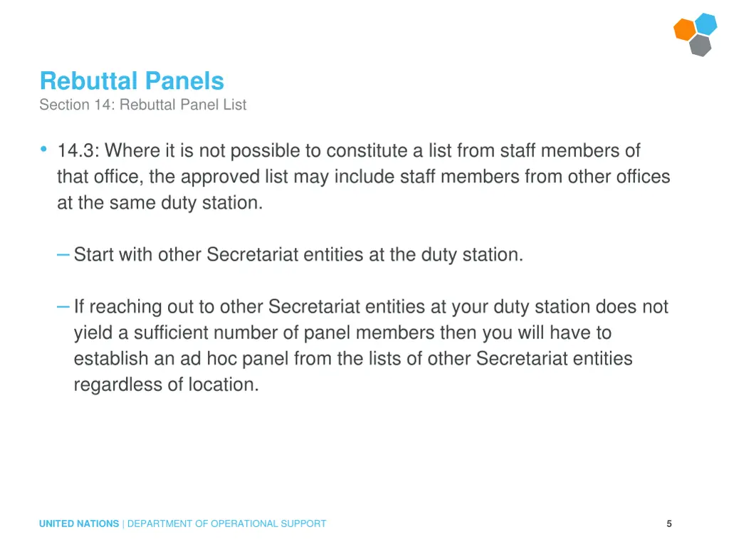 rebuttal panels section 14 rebuttal panel list