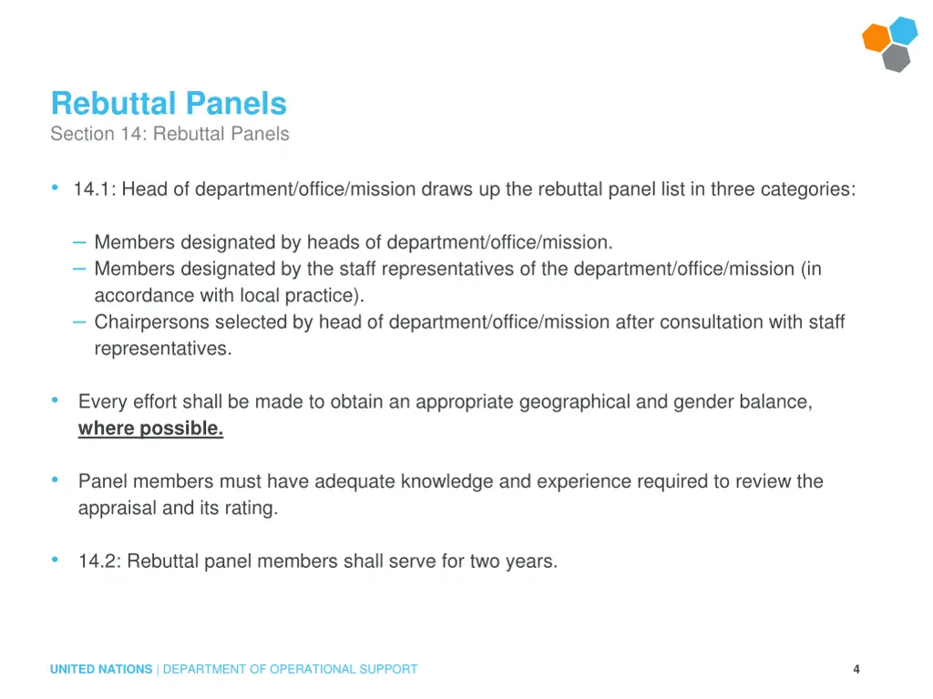 rebuttal panels section 14 rebuttal panels
