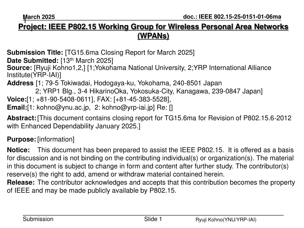 doc ieee 802 15 25 0151 01 06ma