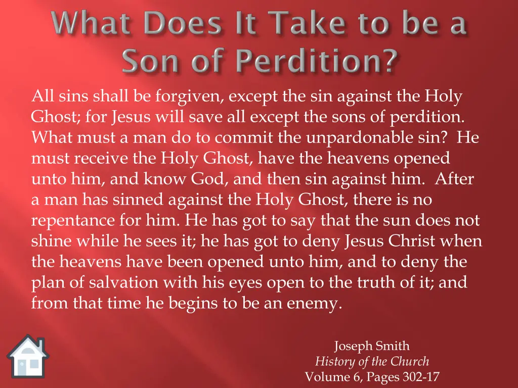 all sins shall be forgiven except the sin against