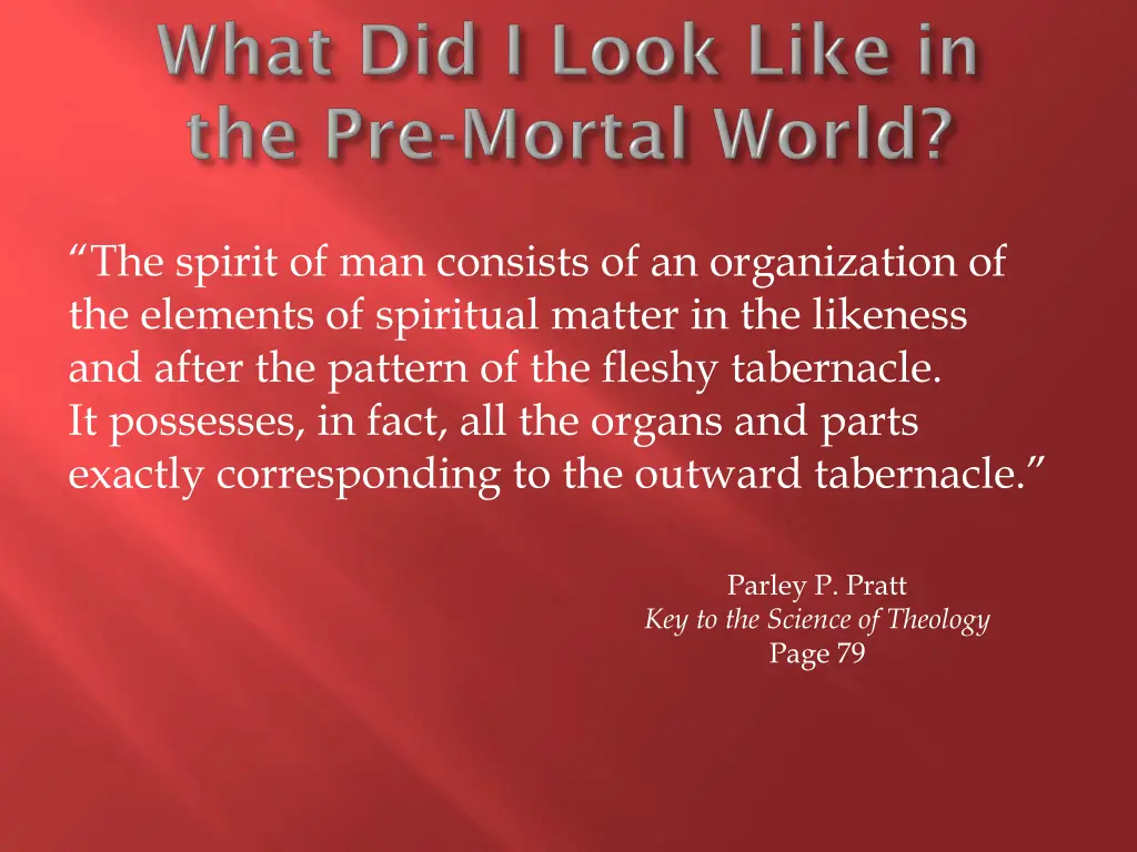 the spirit of man consists of an organization