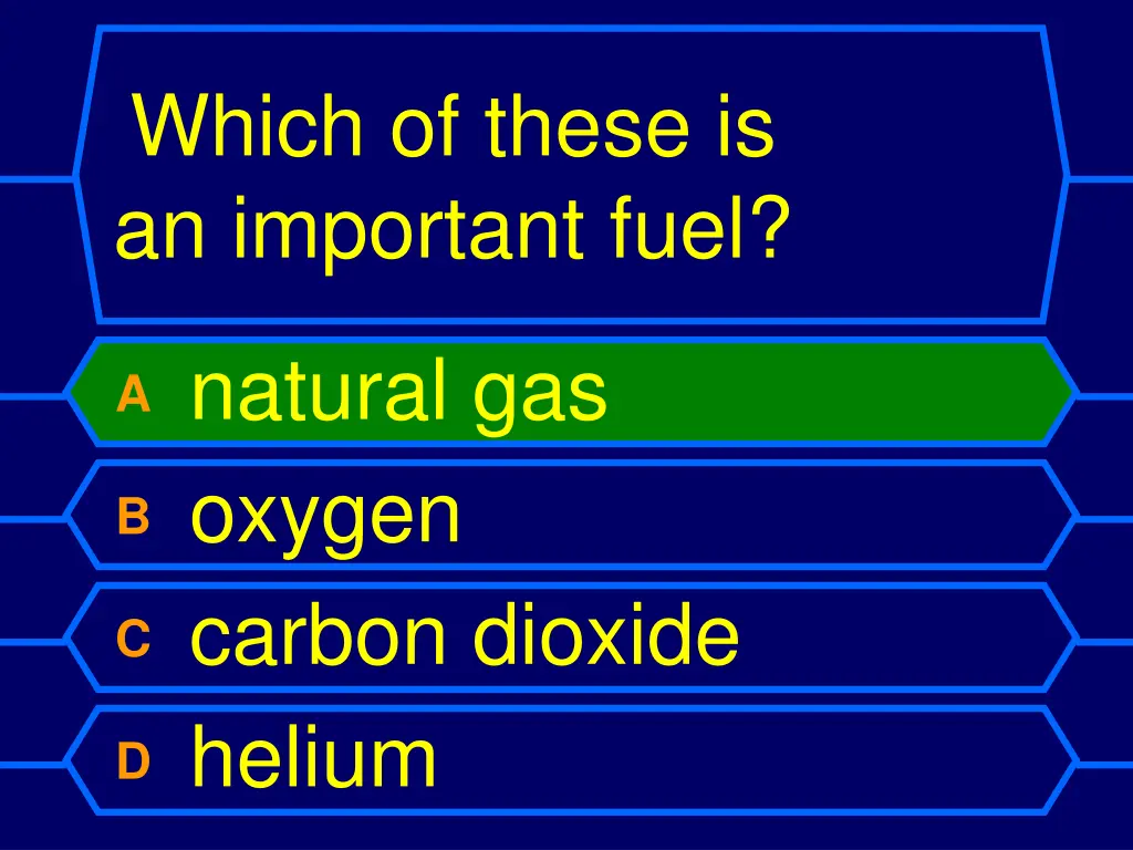 which of these is an important fuel 1