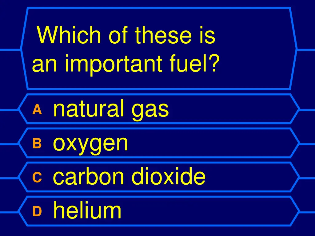 which of these is an important fuel