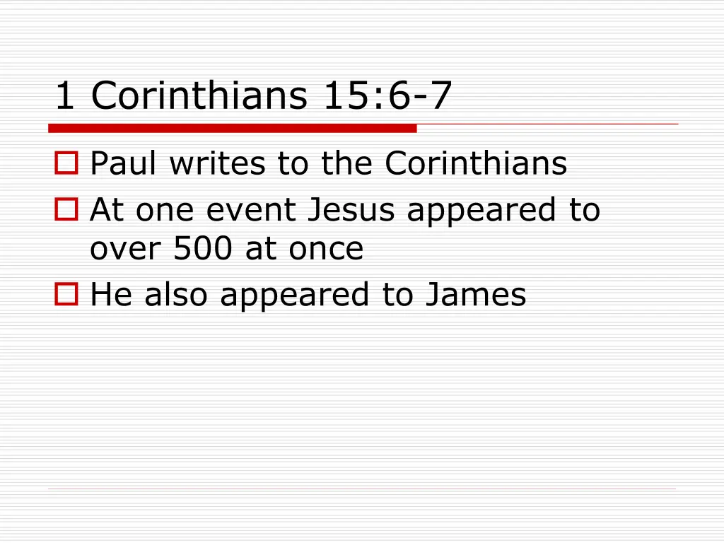 1 corinthians 15 6 7