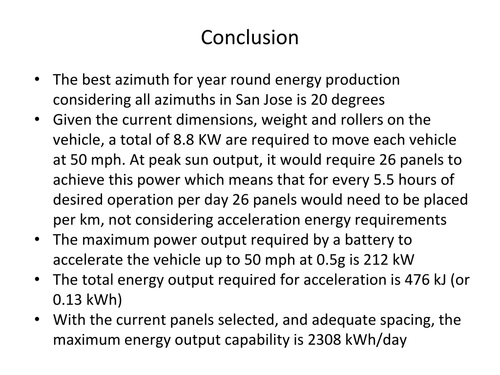 conclusion