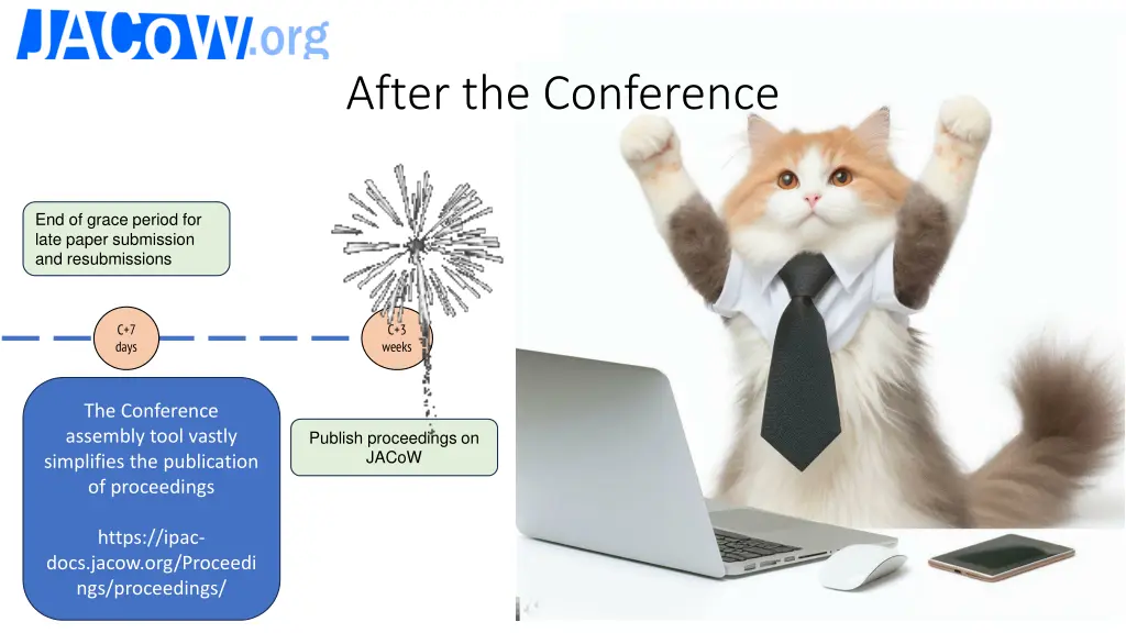 after the conference