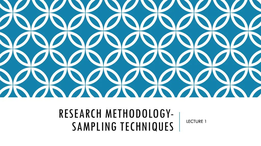 research methodology sampling techniques