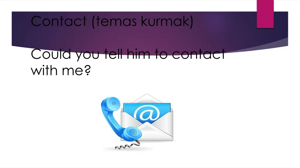 contact temas kurmak