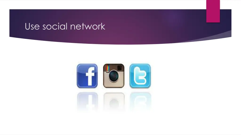 use social network