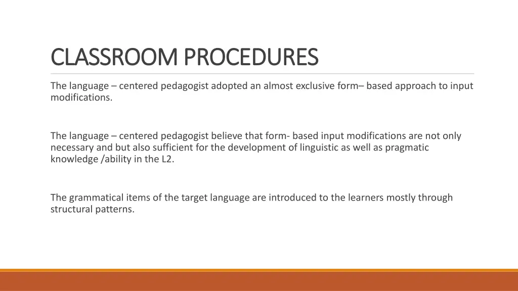 classroom procedures classroom procedures