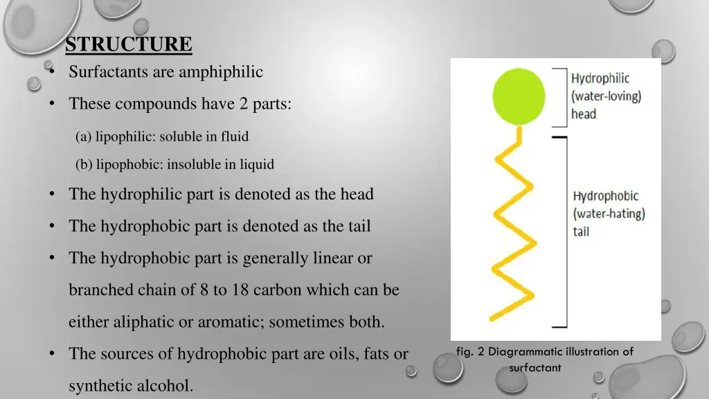 structure surfactants are amphiphilic