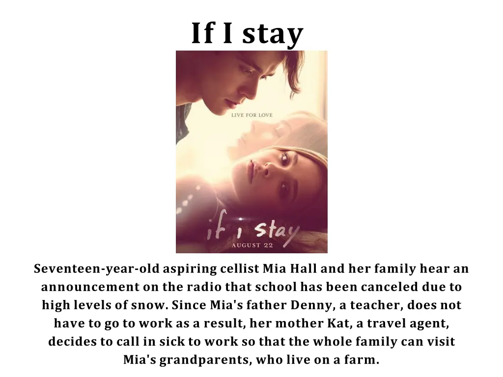 if i stay