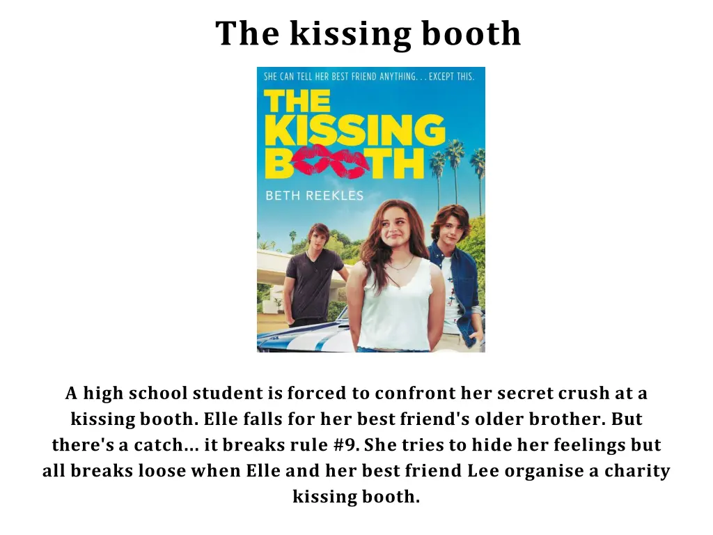 the kissing booth