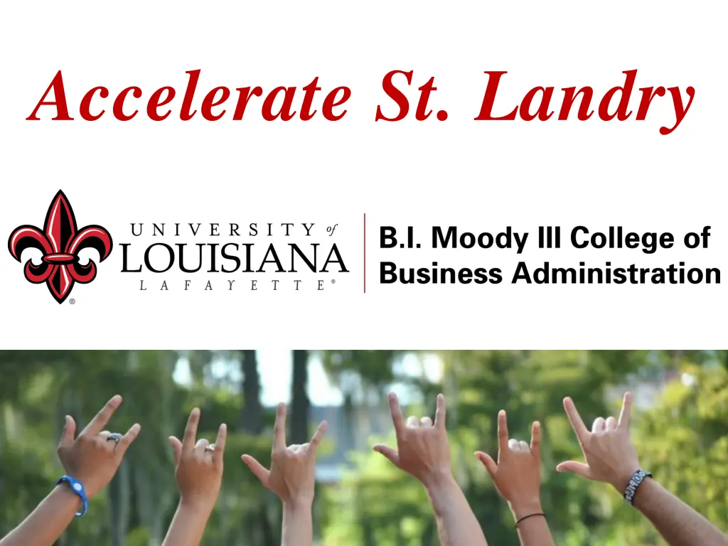 accelerate st landry