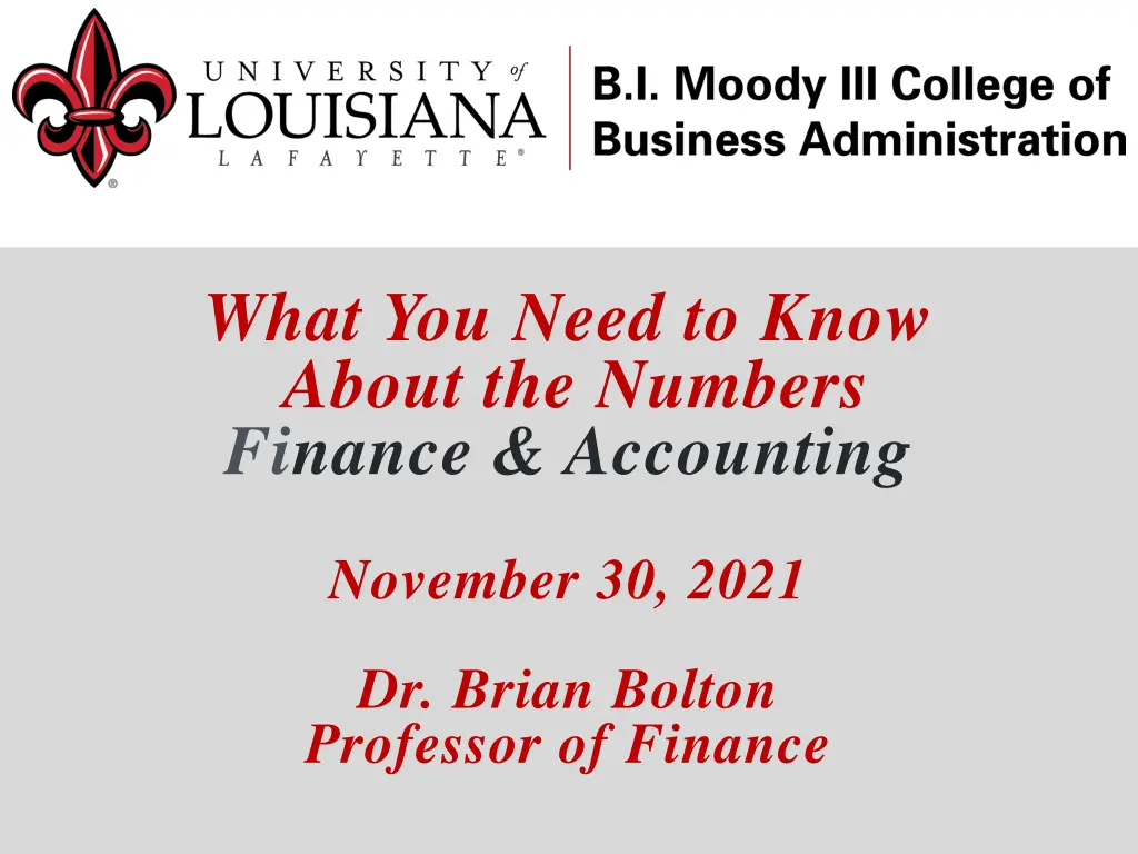 what you need to know about the numbers finance