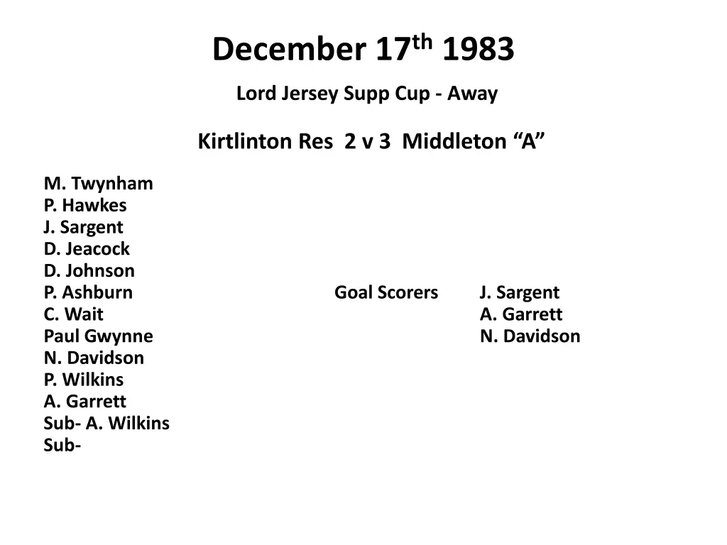 december 17 th 1983