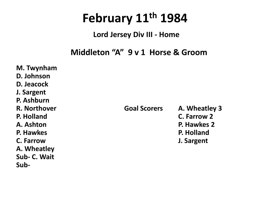 february 11 th 1984