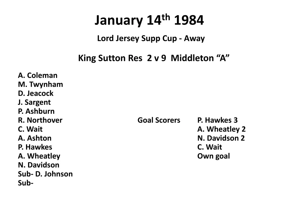january 14 th 1984