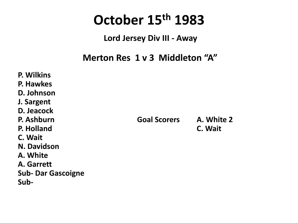 october 15 th 1983