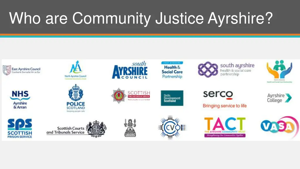 who are community justice ayrshire