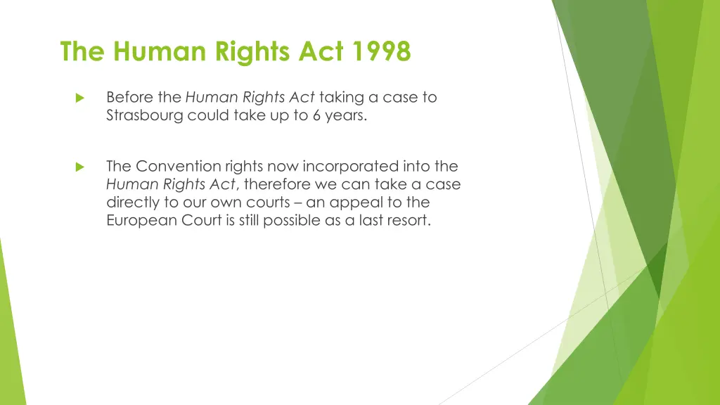 the human rights act 1998 1
