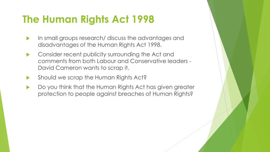 the human rights act 1998 12
