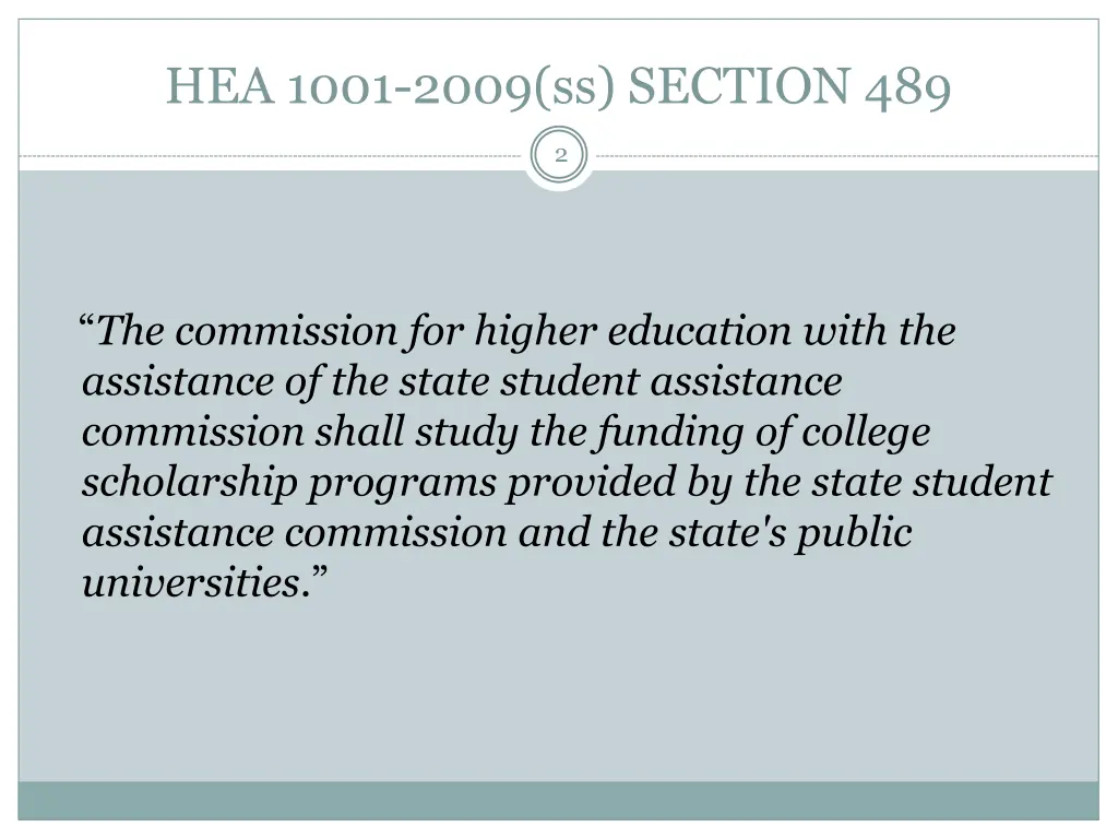 hea 1001 2009 ss section 489