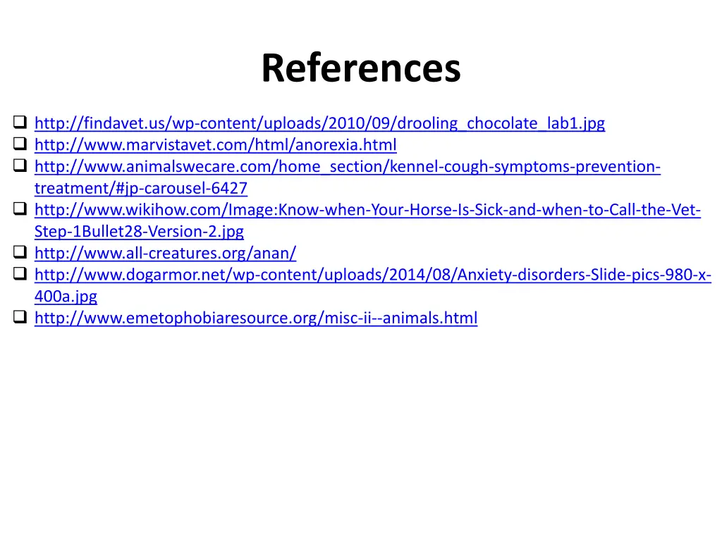 references